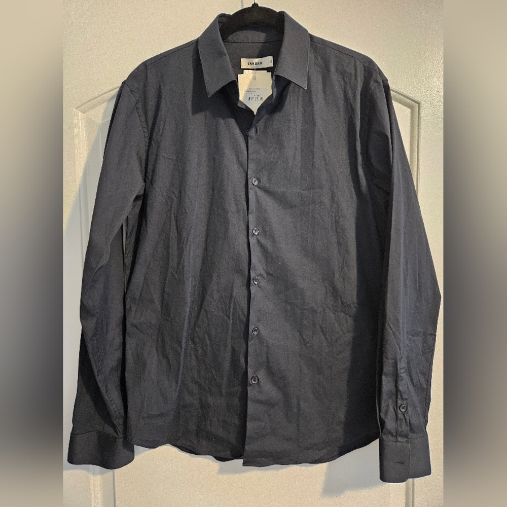 SANDRO MEN LONG SLEEVE  SHIRT